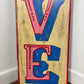 Rustic Style “LOVE” Fairground Sign