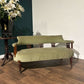 Late Victorian Walnut Upholstered Window Seat00