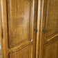 Wardrobe Vintage French Louis XVI Style Five Door Oak Carved Armoire LOT 6457