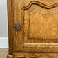 Pair of Bedside Tables Vintage French Louis Oak Nightstands Cabinets LOT 6217
