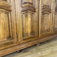 Wardrobe Vintage French Style Five Door Carved Large Storage Armoire LOT 4987