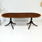 Regency Style Dining Table Mahogany D End Twin Pedestal Seats 8 FREE UK Delivery. SBR10853/2108E