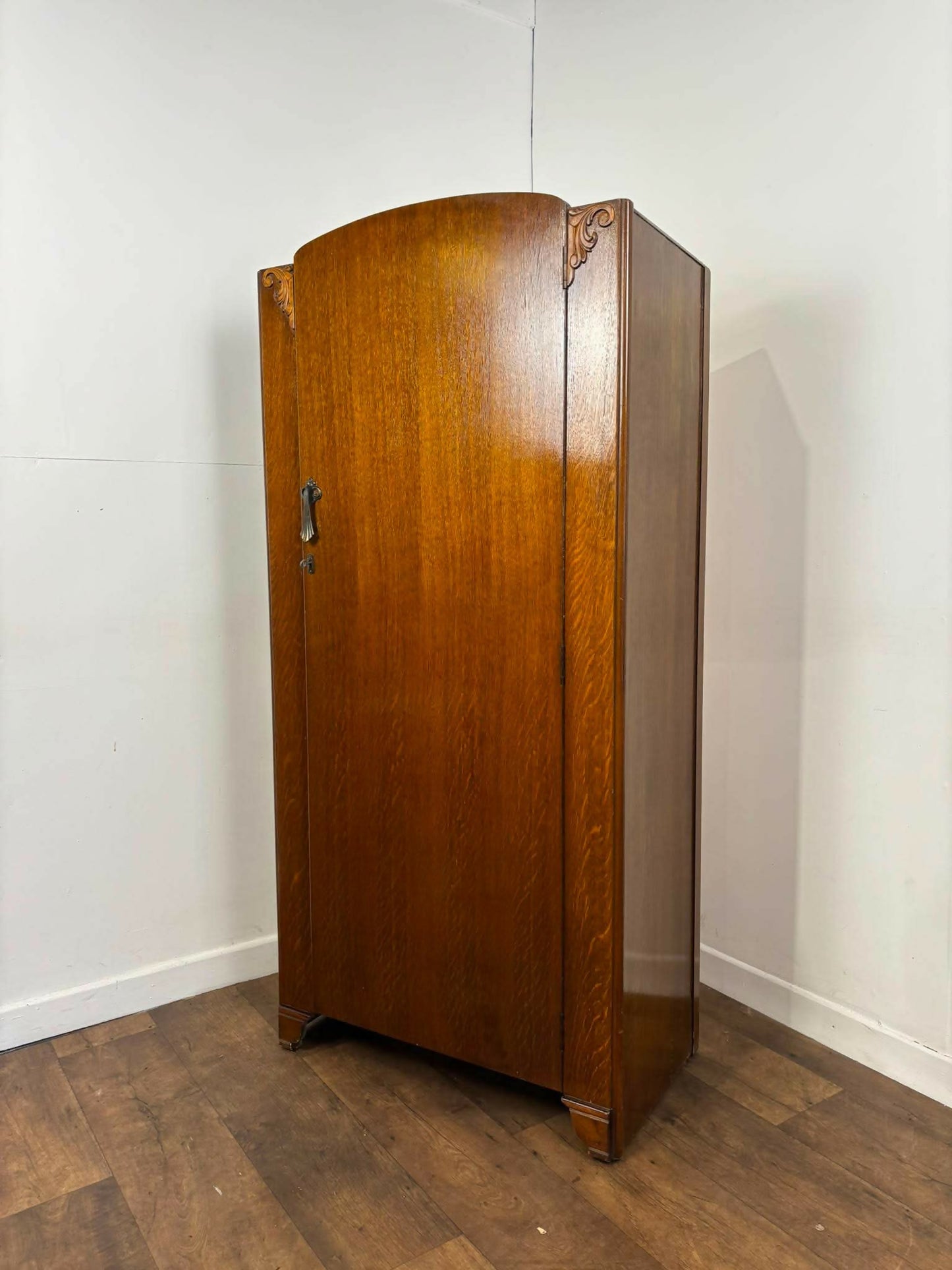 Vintage Badged Lebus Single Wardrobe