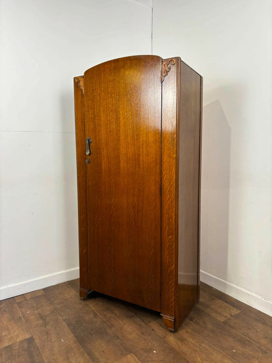 Vintage Badged Lebus Single Wardrobe