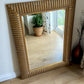 Vintage Mirror with Ornate Gold Frame.Inspired by Ancient Egyptian Art