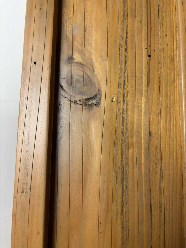 Contemporary Pine Rectangular Mirror