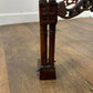 Reproduction Mahogany Chippendale Style Silver Table