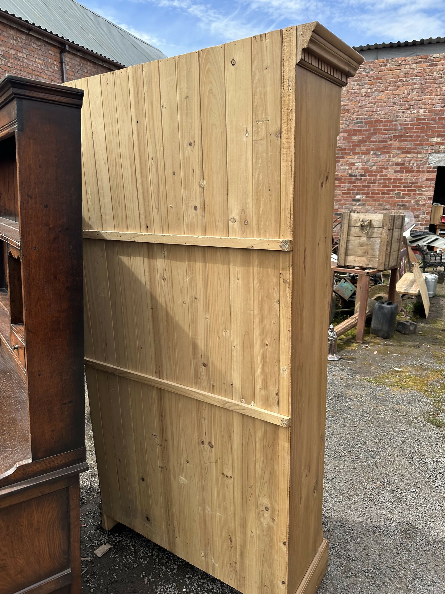 Tall Vintage Shelves