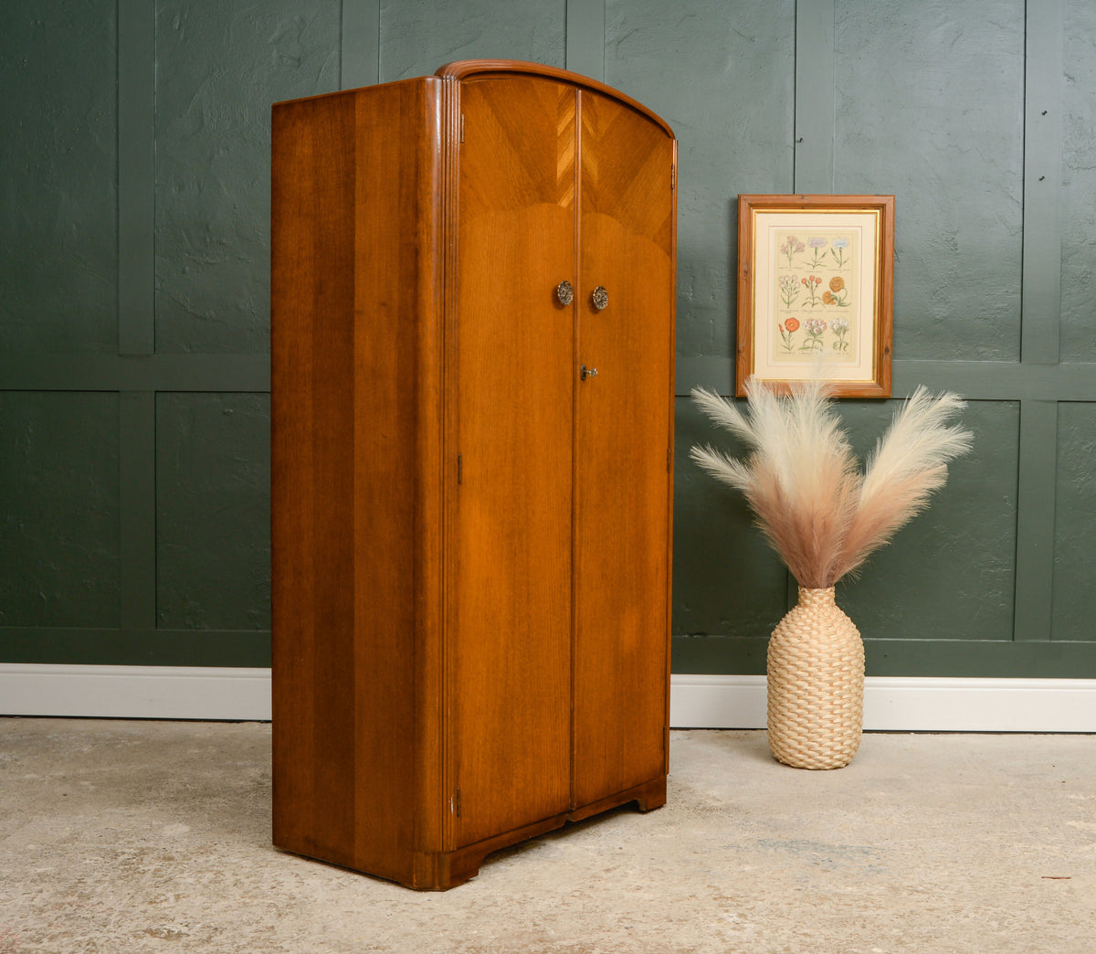Art Deco Style Gentlemans Wardrobe by Austinsuite - Mid Century