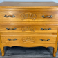 Chest of Drawers Vintage French Louis XVI Oak 3 Drawers Bedroom Cabinet LOT 3727