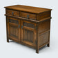 Old Charm Small Sideboard Linenfold Doors Model 1631 Light Oak FREE UK Delivery*