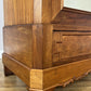 Wardrobe Antique French Walnut Burr Mirrored Storage Armoire LOT 6511