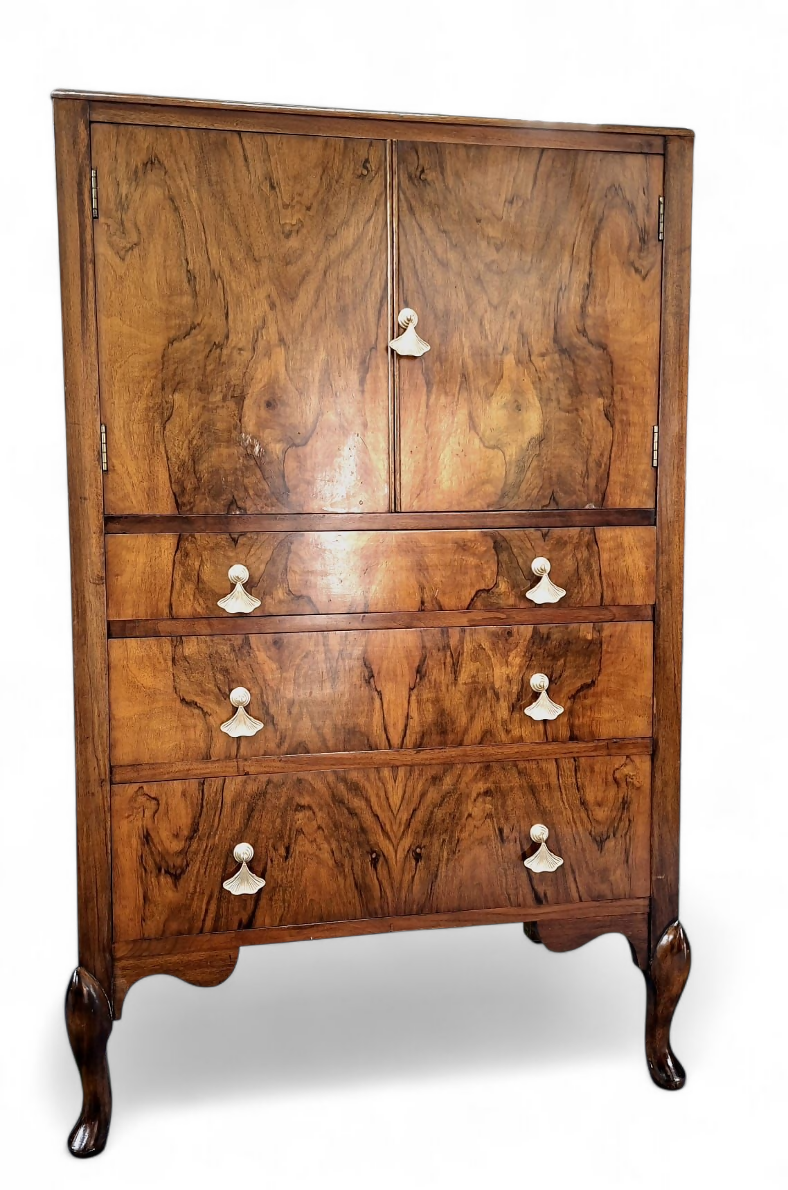 Upcycled 1940's Art Deco Tallboy