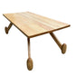 Solid Ash dining table by Matthew Stanwix