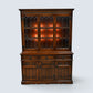 Old Charm Lancaster Sideboard Display Cabinet Tudor Brown FREE UK Delivery*