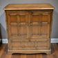 Ercol Mural TV Video Cabinet Golden Dawn Hideaway Doors Model 839 FREE Delivery