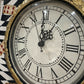 Wonderland Inspired Grandfather Clock | Whimsical Harlequin Floor | Maximalist Home Accent