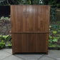 A RUPERT / NIGEL GRIFFITHS MONASTIC CARVED OAK DERBYSHIRE DRESSER / SIDEBOARD.