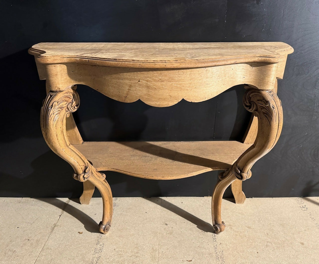 French Oak Console