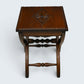 Old Charm Oak Folding Stool Coffee /Side Table FREE UK Delivery
