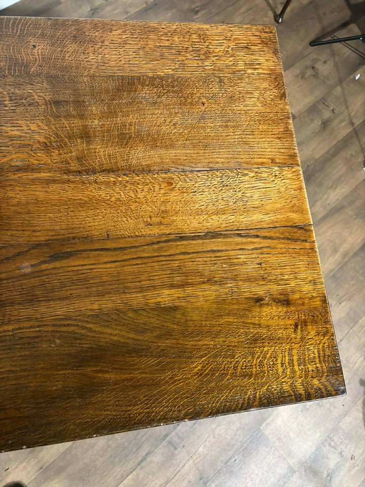 Antique Oak Refectory Table