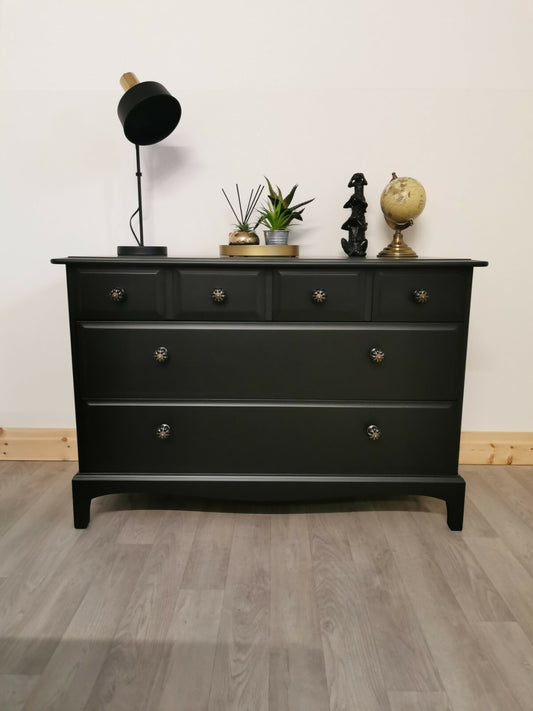 Black Stag Vintage Chest of Drawers