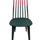For Custom Commission: Upcycled colourful kitchen chairs, funky chairs, fun and playful kitchen