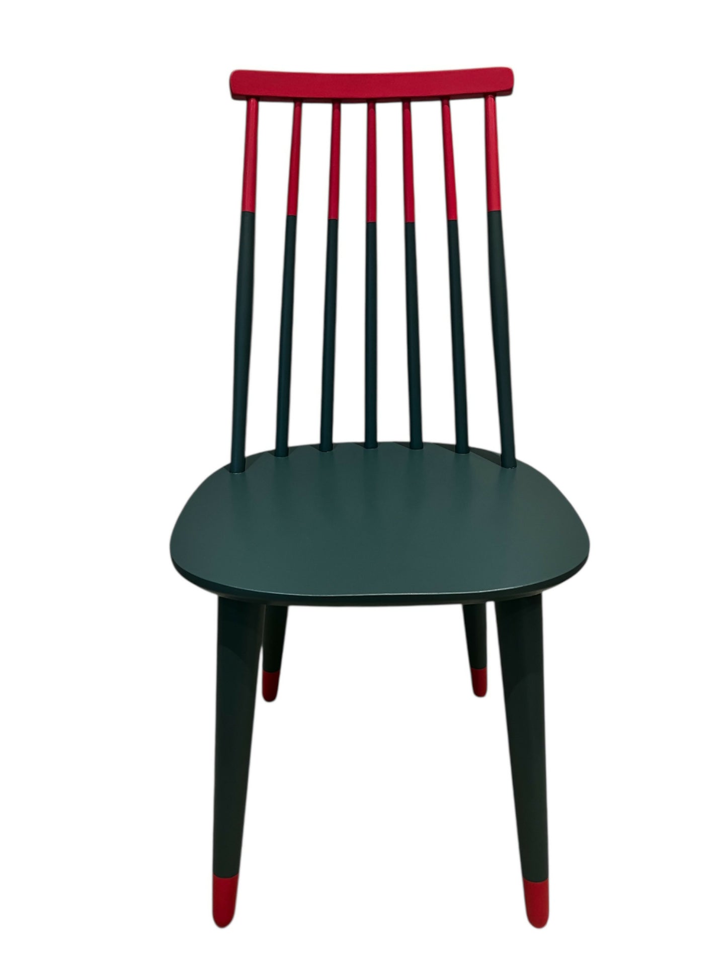 For Custom Commission: Upcycled colourful kitchen chairs, funky chairs, fun and playful kitchen