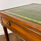 Edwardian Mahogany Side Table with Tooled Green Leather Top