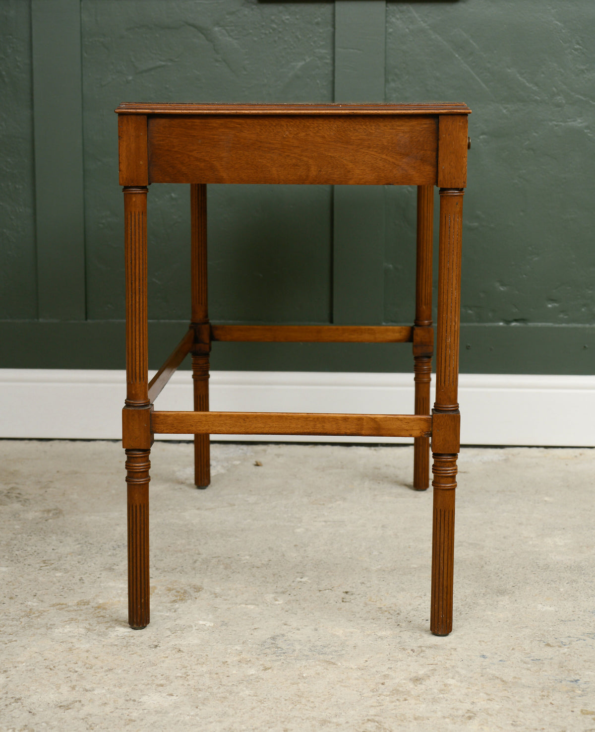 Small Mahogany Writing Desk / Hall Console Table