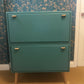 Hand Painted Two Drawer Chest of Drawers