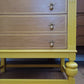 Vintage Bureau painted Yellow (commission for CAROLINE)