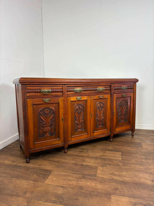 Victorian Walnut Sideboard