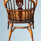 Yew Wood Low Back Windsor Arm Chair