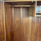 Mid Century Stag Teak Double Wardrobe