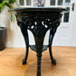 Pair of Cast Iron Tables with Granite Tops