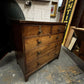 Georgian Mahogany Chest Of Drawers. Nice Small Proportions.