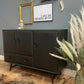 Vintage black Ercol Windsor sideboard