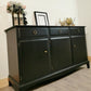 Black Vintage Stag Sideboard