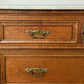 Chest of Drawers Antique French Oak Marble Top 4 Drawers Carved Cabinet LOT 6290
