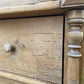 Large Rustic Antique Solid Pine European Style Chest Of Drawers
