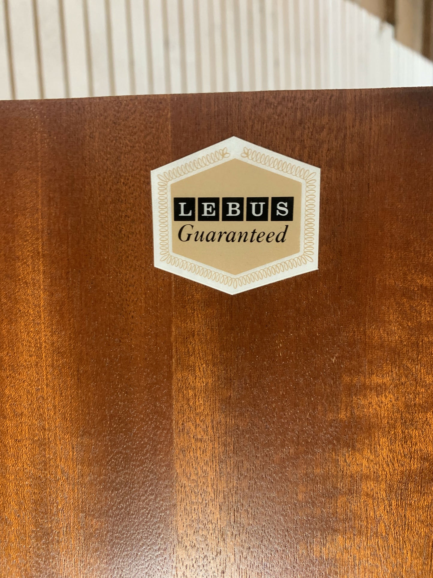 Lebus Vintage Single Door Wardrobe – Mid Century Teak Cabinet – 1950s/60s