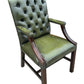 Vintage leather Gainsborough Georgian style desk chair