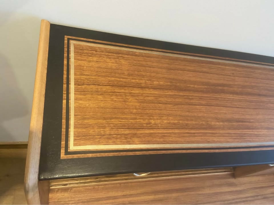 Vintage G Plan Tola and Black Sideboard