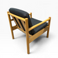 Vintage mid century Ercol Modular 749 lounge chair