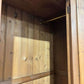Edwardian Satinwood Double Wardrobemn