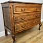 Chest of Drawers Vintage French Louis Oak 3 Drawers Carved Cabinet LOT 6270