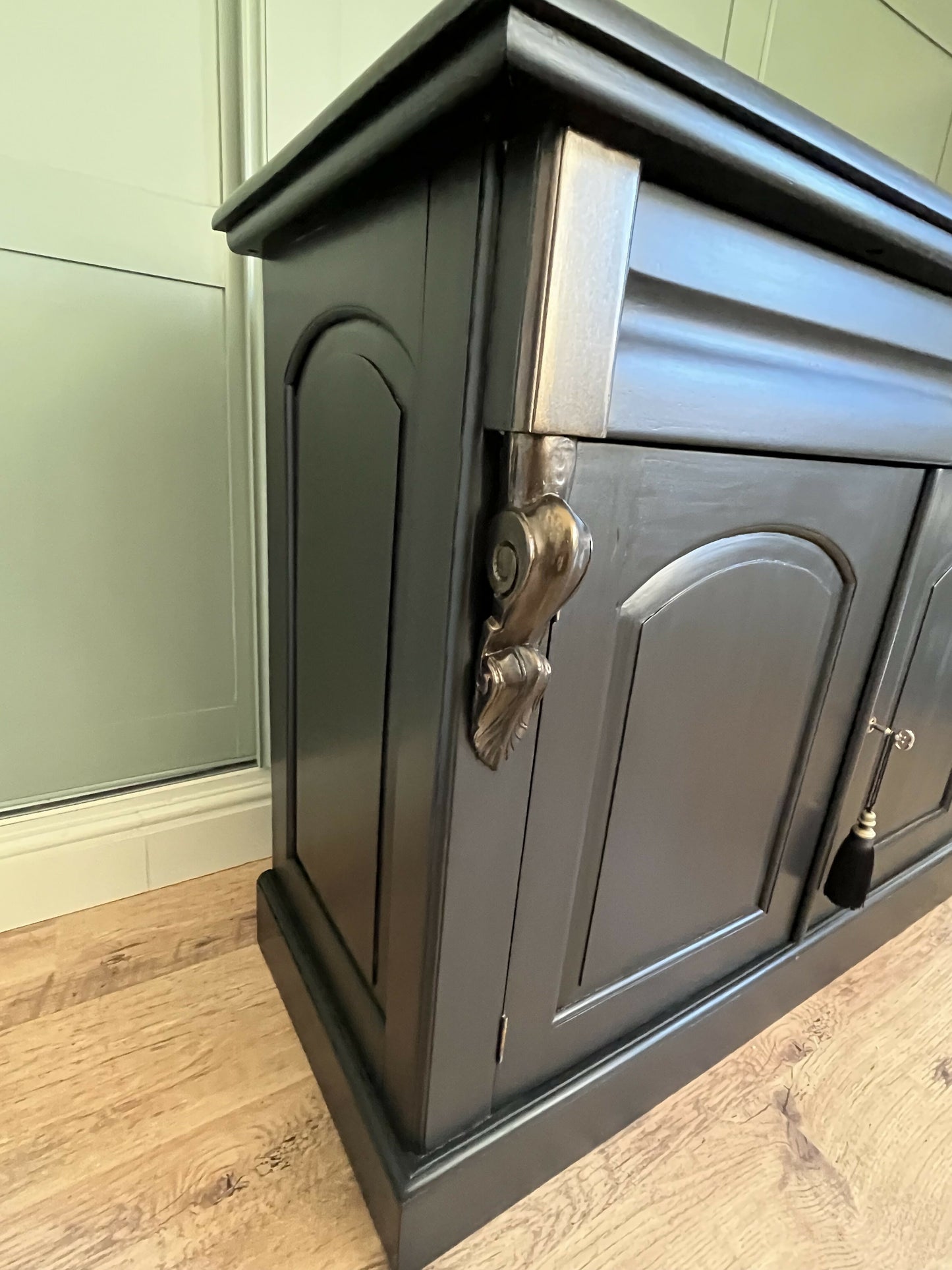 Black Chiffonier Sideboard