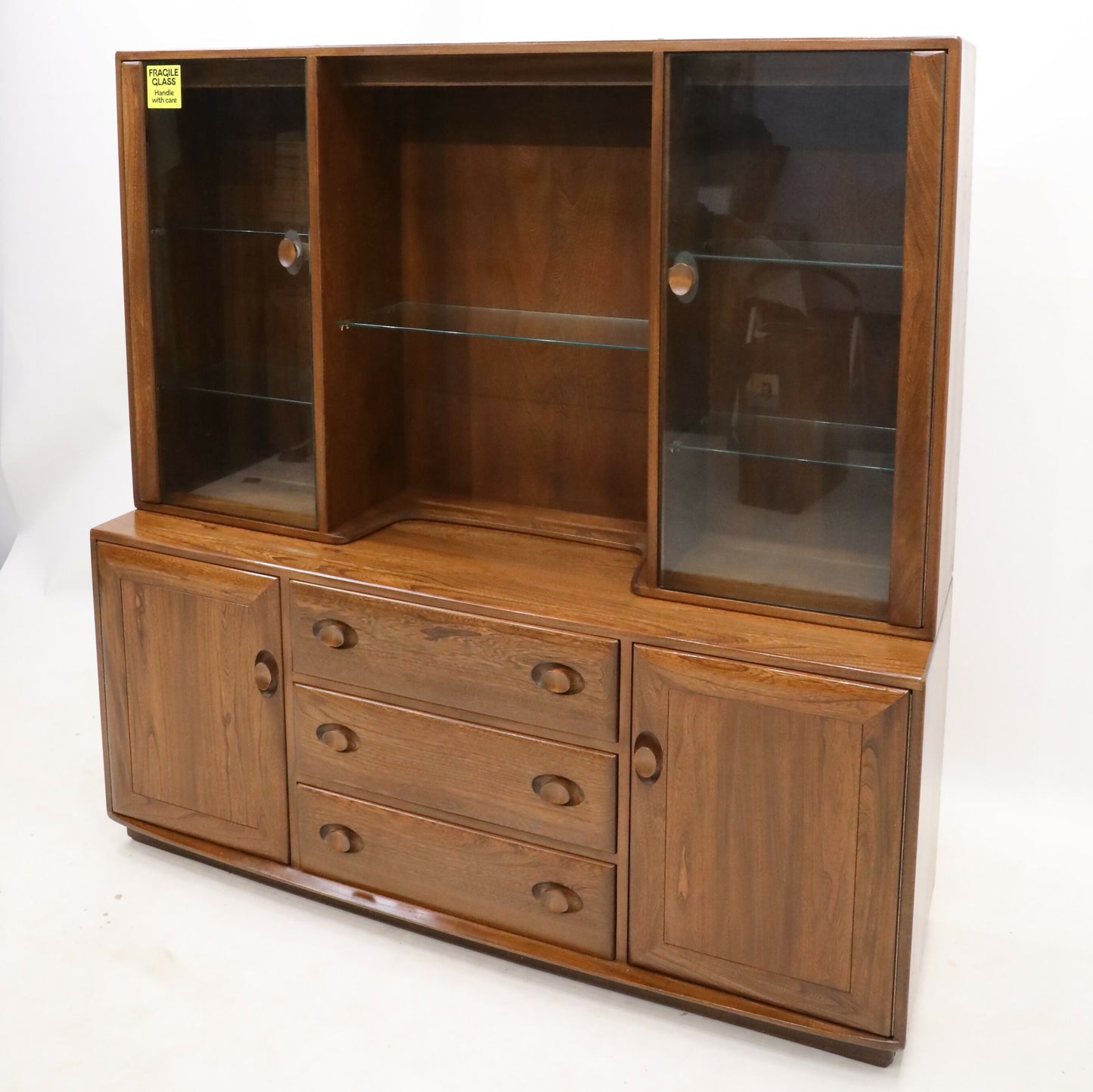 Ercol Windsor Sideboard Display Cabinets Fruitwood Finish FREE UK Delivery*