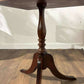 Vintage Reproduction Mahogany Rectangular Tripod Table with Single Drawer